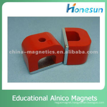 educational alnico magnet horse-shoe shape 63.5X46X47.6mm